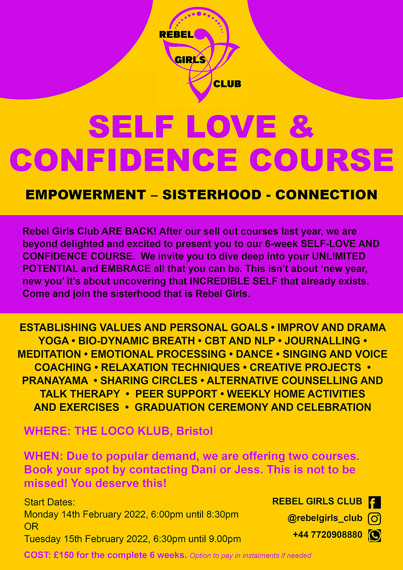 SELF LOVE AND CONFIDENCE COURSE at Loco Klub