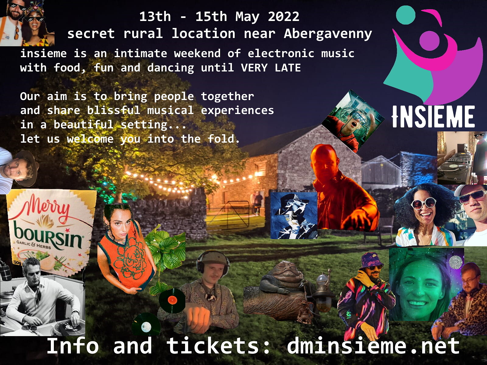 Insieme 2022 at secret rural location 1hr from Bristol