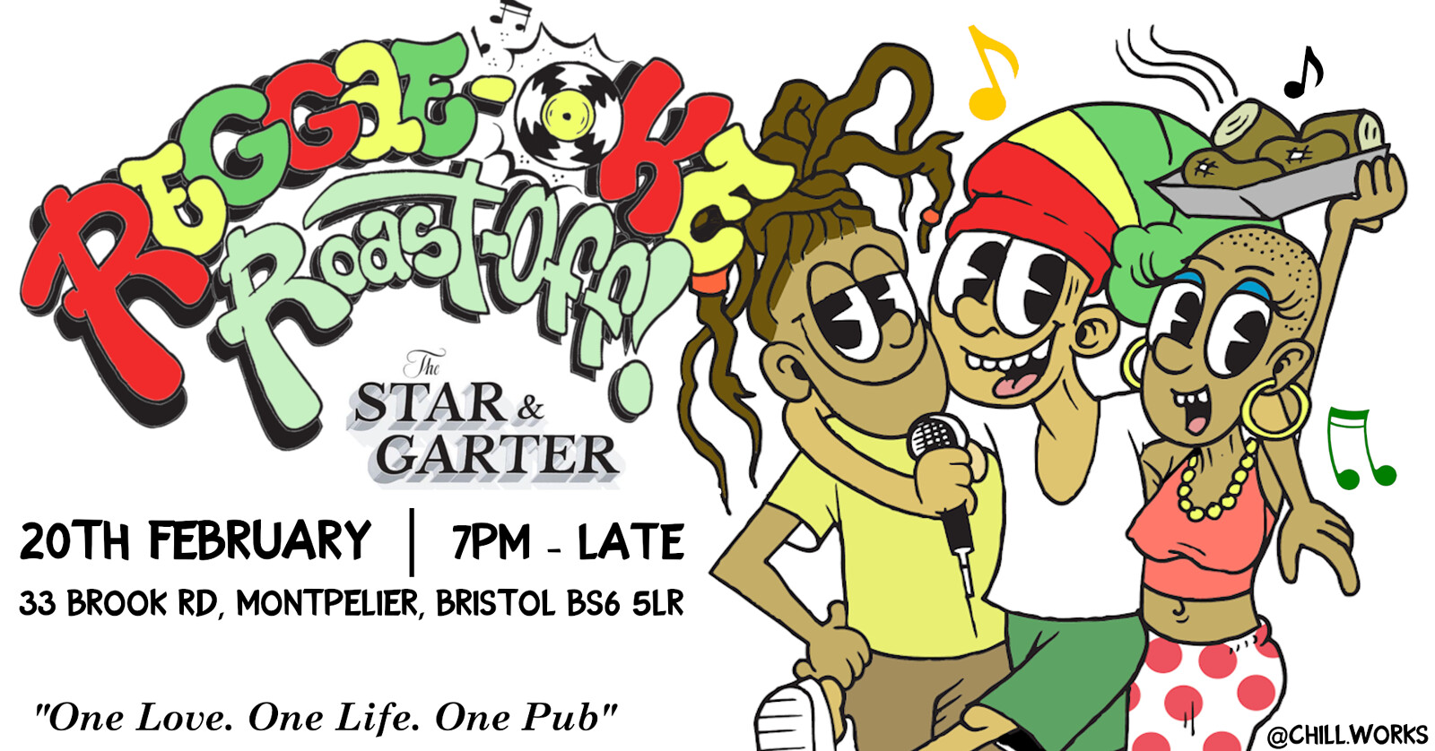 Reggae-oke at The Star & Garter