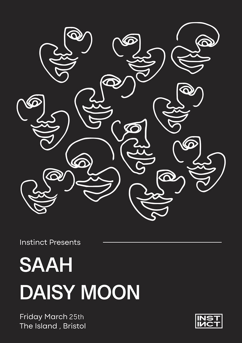 Instinct Bristol: SAAH, Pluralist and ohmydais at The Island