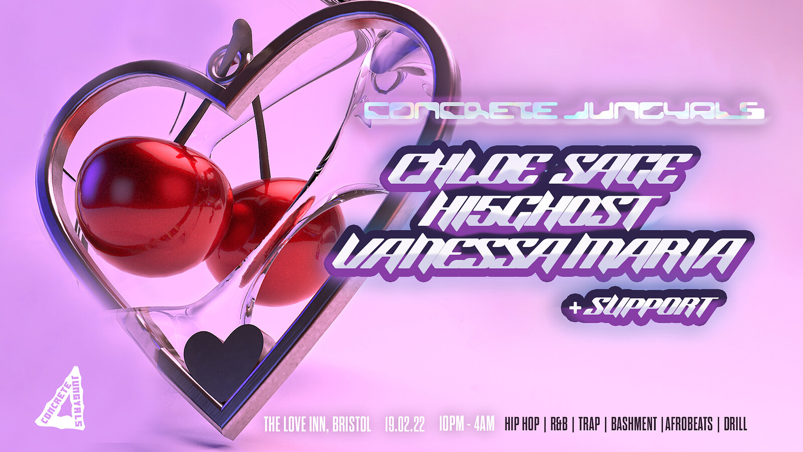 CONCRETE JUNGYALS PRESENT: at The Love Inn