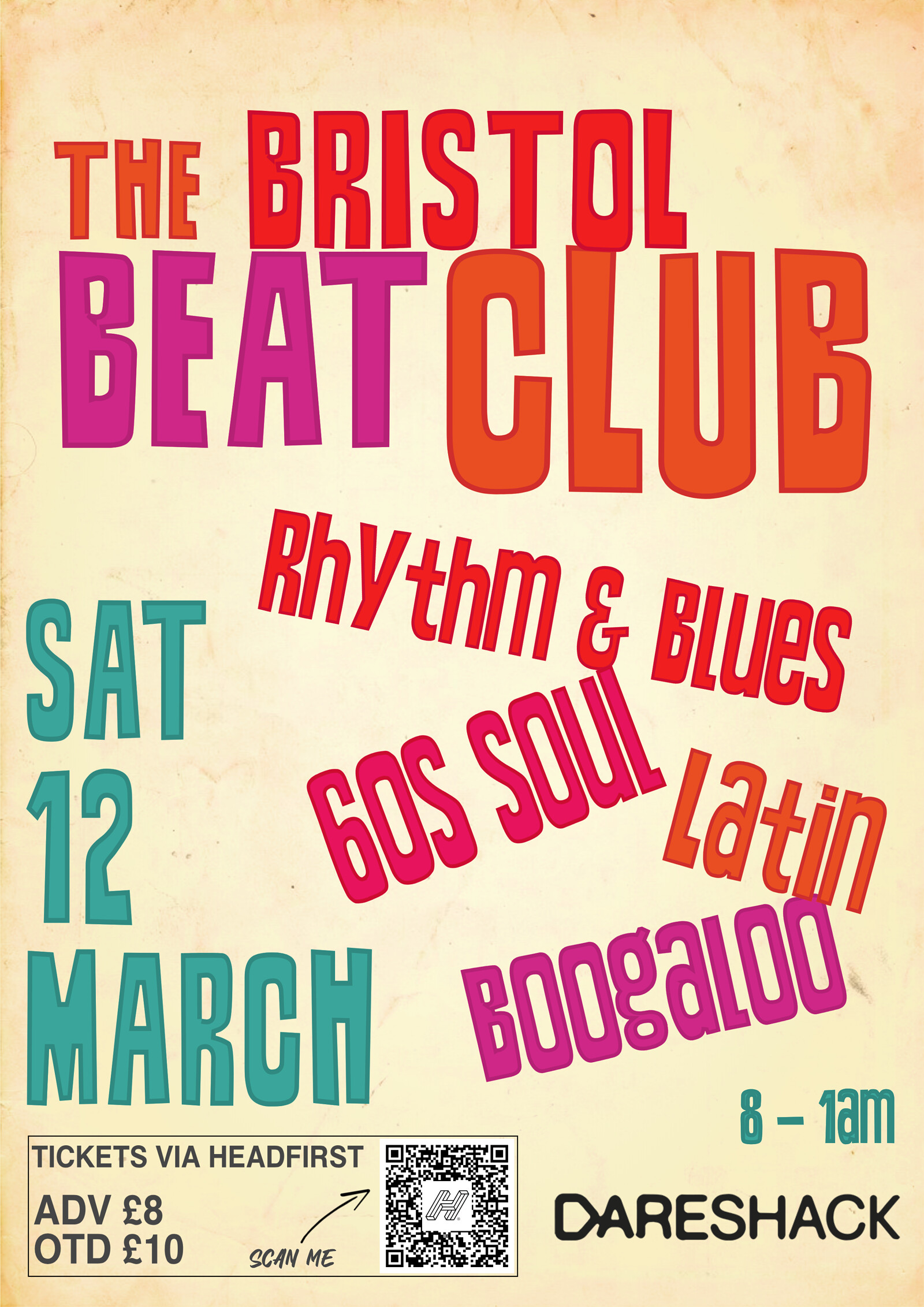 THE BRISTOL BEAT CLUB at Dareshack