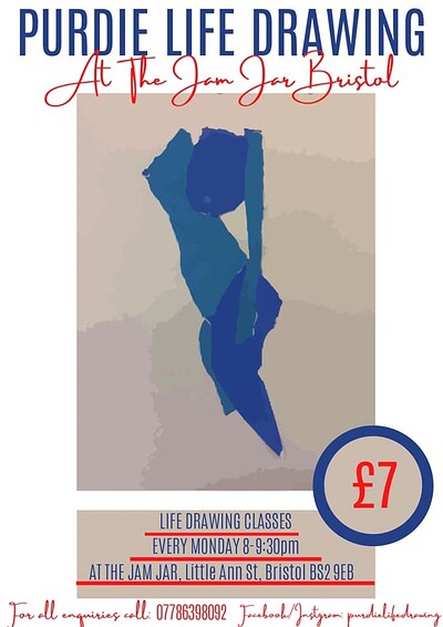 Life Drawing at The Jam Jar