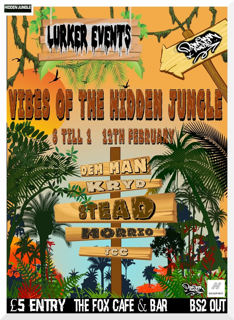 VIBES OF THE HIDDEN JUNGLE at 11 Victoria Road, BS2 0UT
