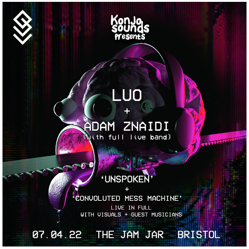 Konjo Sounds presents... Luo w/ Adam Znaidi at The Jam Jar