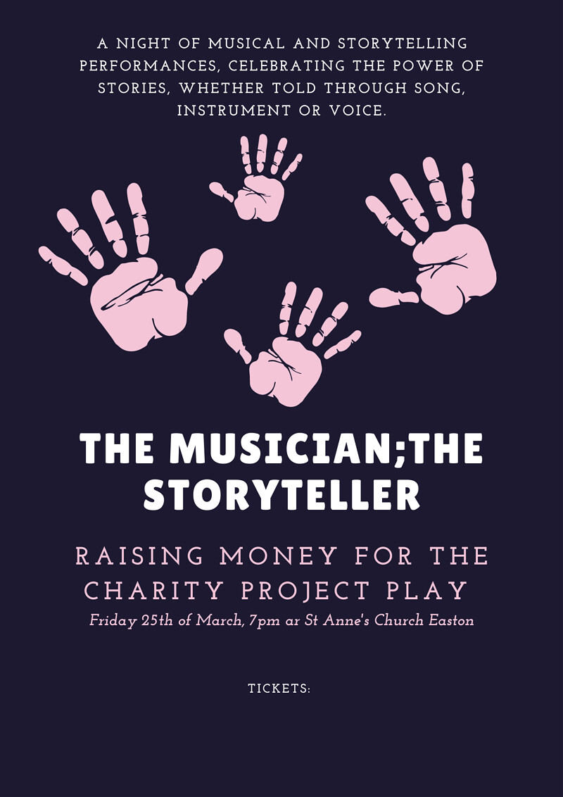 The Musician; The Storyteller at St Annes Church Easton