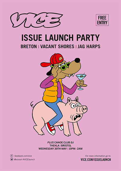 The Vice Party Tour W/ Breton at Thekla