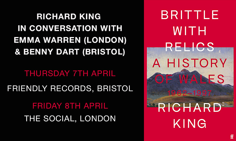POSTPONED: Richard King in conversation at Friendly Records