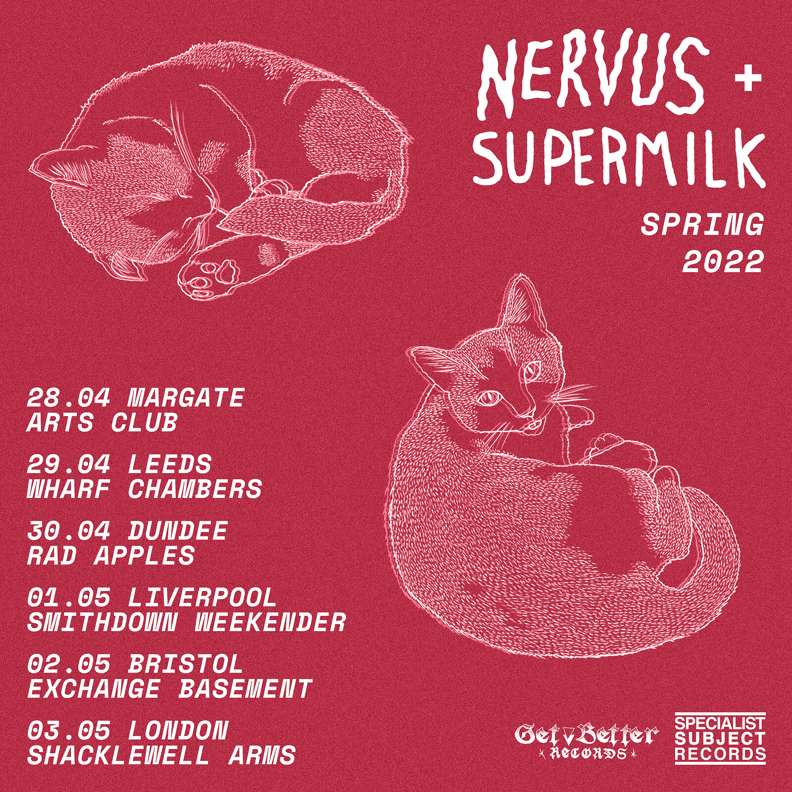 Nervus + Supermilk at Exchange