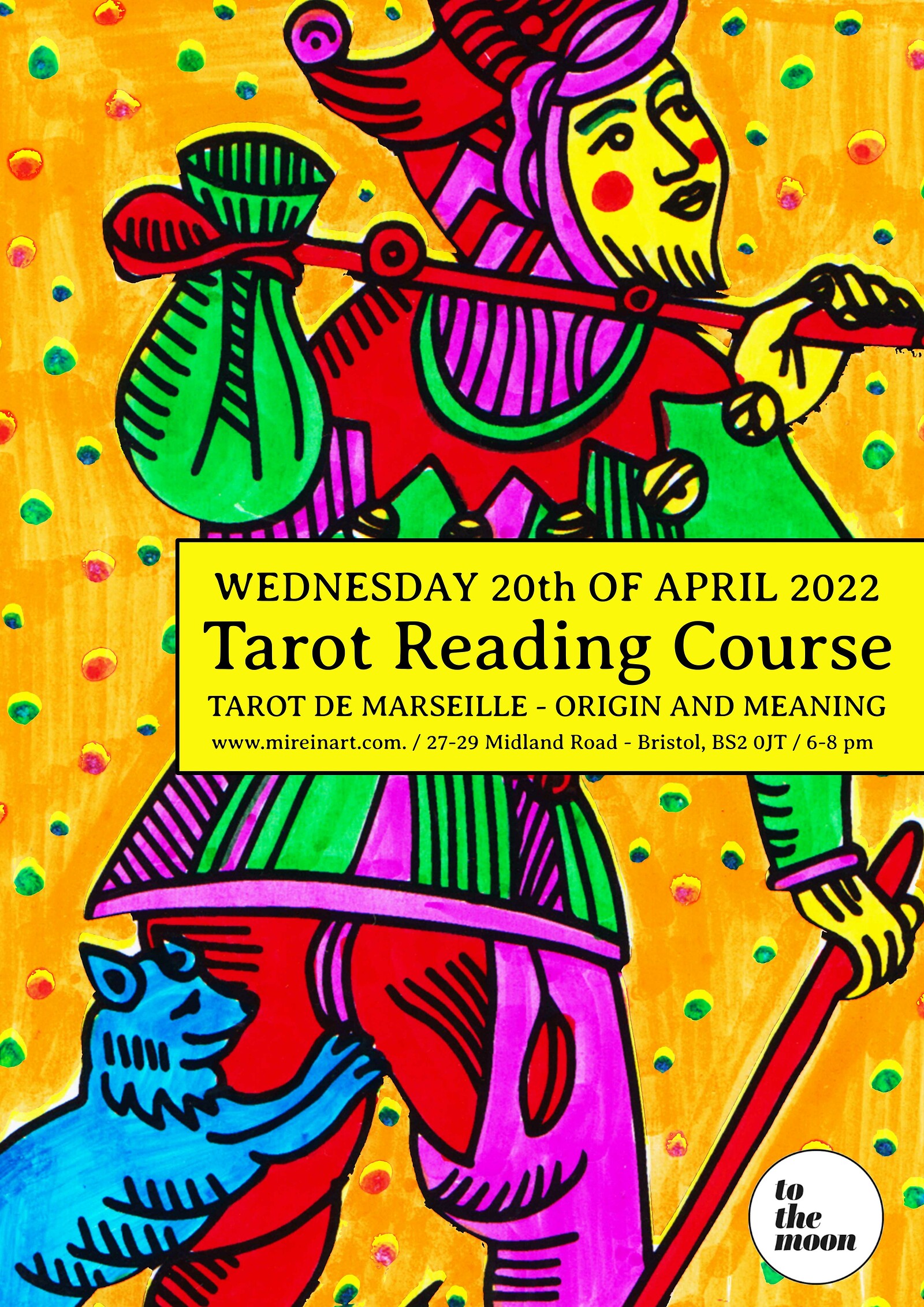 Tarot Reading and Tarot de Marseille at To The Moon