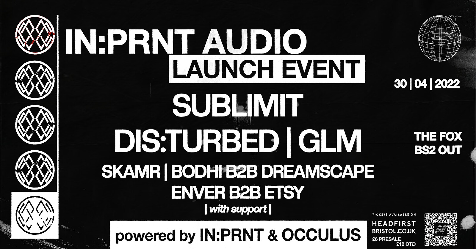 IN:PRNT AUDIO - Relaunch Event at The Fox Pub