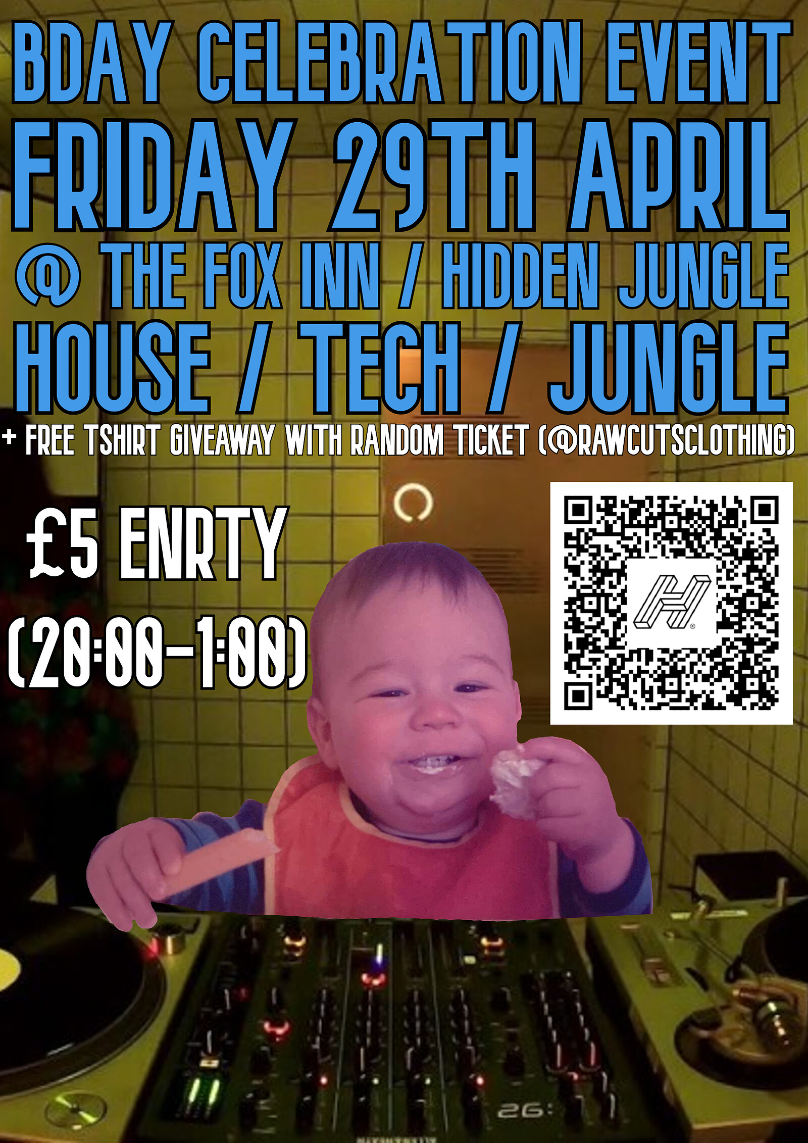 20th Birthday Event at The Fox Cafe / Hidden Jungle