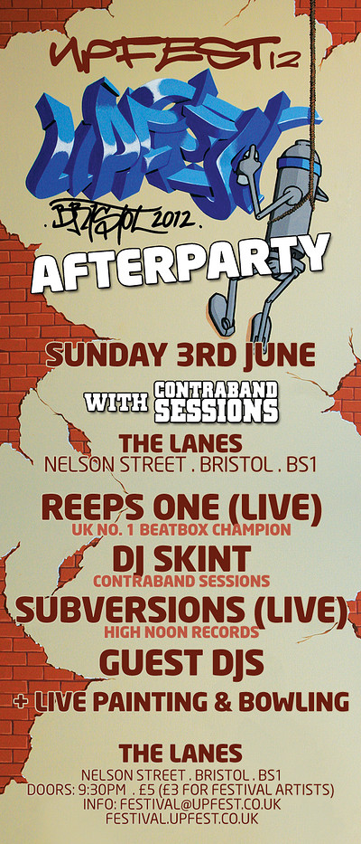 Upfest 2012 Afterparty at The Lanes
