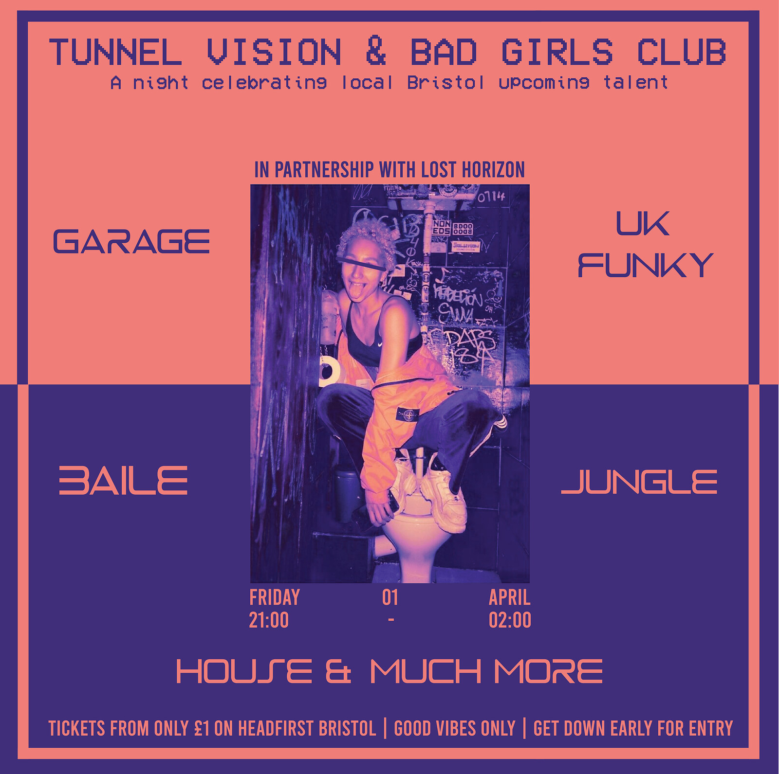 Lost Horizon x Bad Girls Club x Tunnel Vision at Lost Horizon