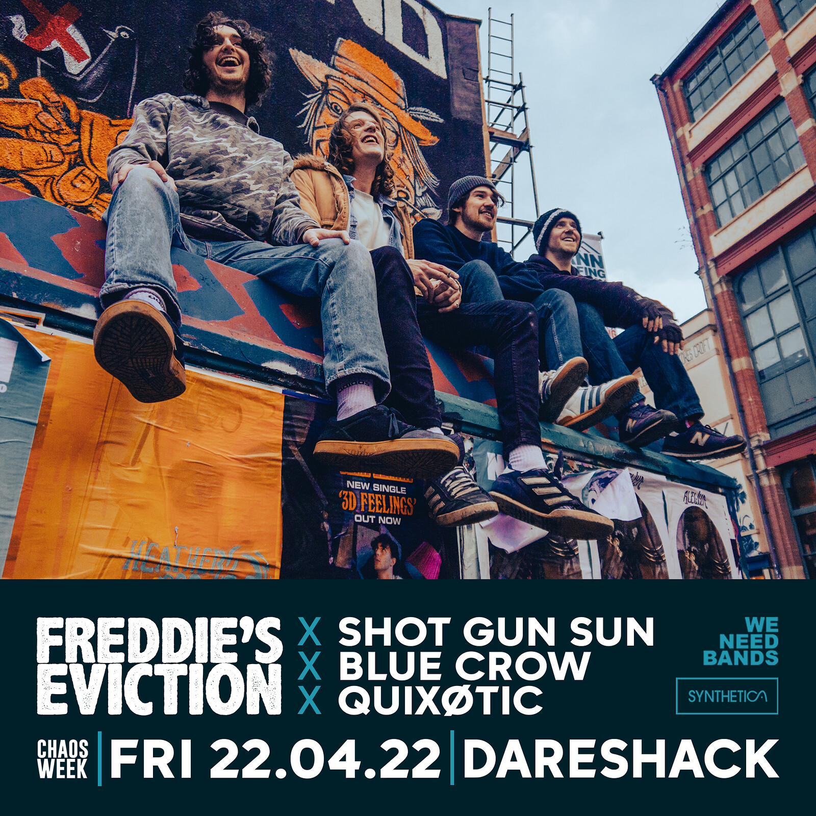 CHAOS WEEK | Freddie's Eviction + Support at Dareshack