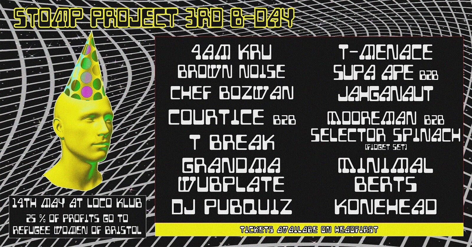 Stomp Project 3rd Birthday at Loco Klub