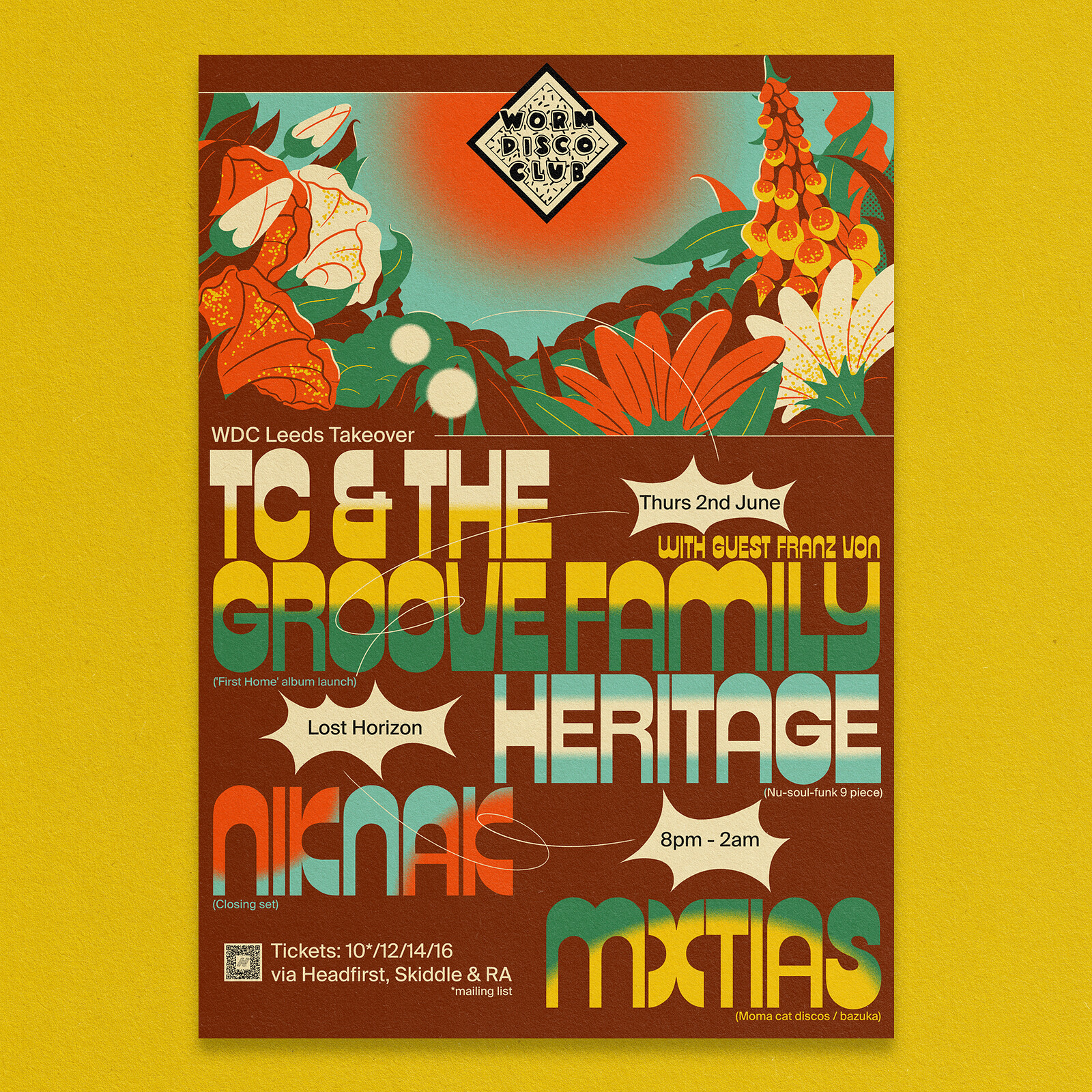 Worm Disco Club: PARTY > bands + DJs - LEEDS at Lost Horizon