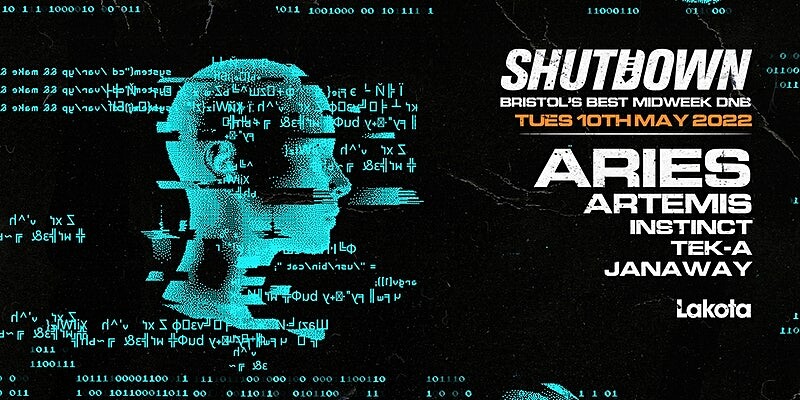Shutdown: Special Guest : Aries at Lakota