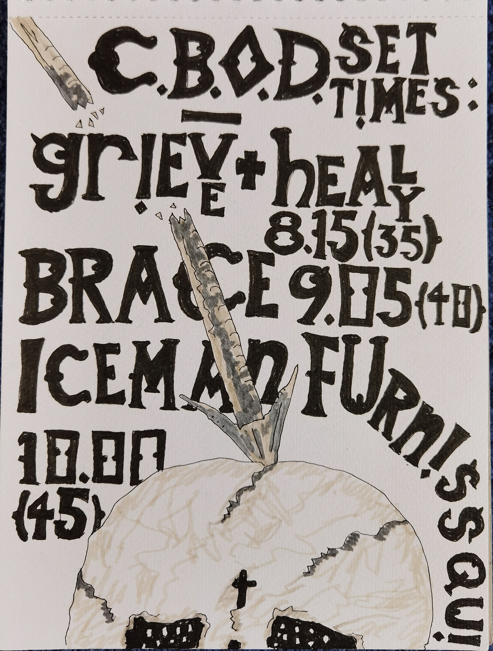 Iceman Furniss + Brace + Jake Healy&Alfie Grieve at The Thunderbolt