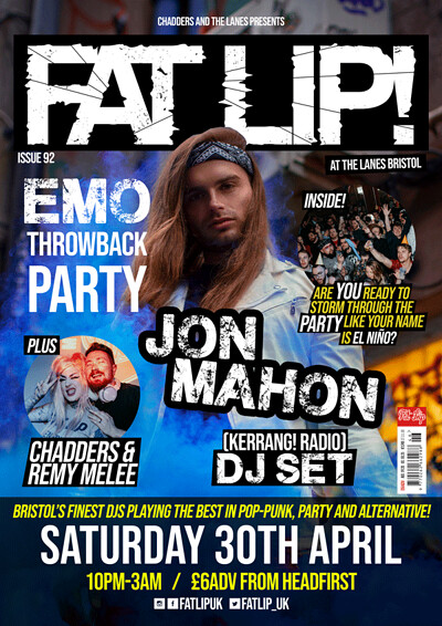 ★ FAT LIP ★ Emo Throwback Party ft. Jon Mahon at The Lanes