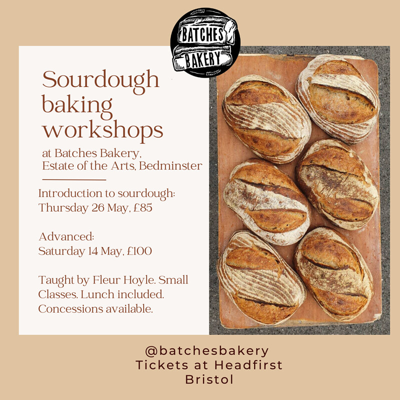 Advanced Sourdough Baking at Batches Bakery