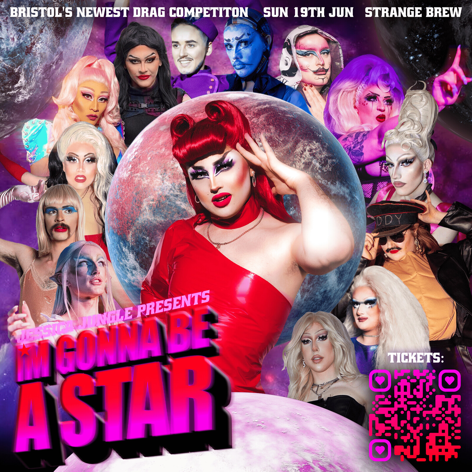 Jessica Jungle Presents: I'm Gonna Be A Star at Strange Brew