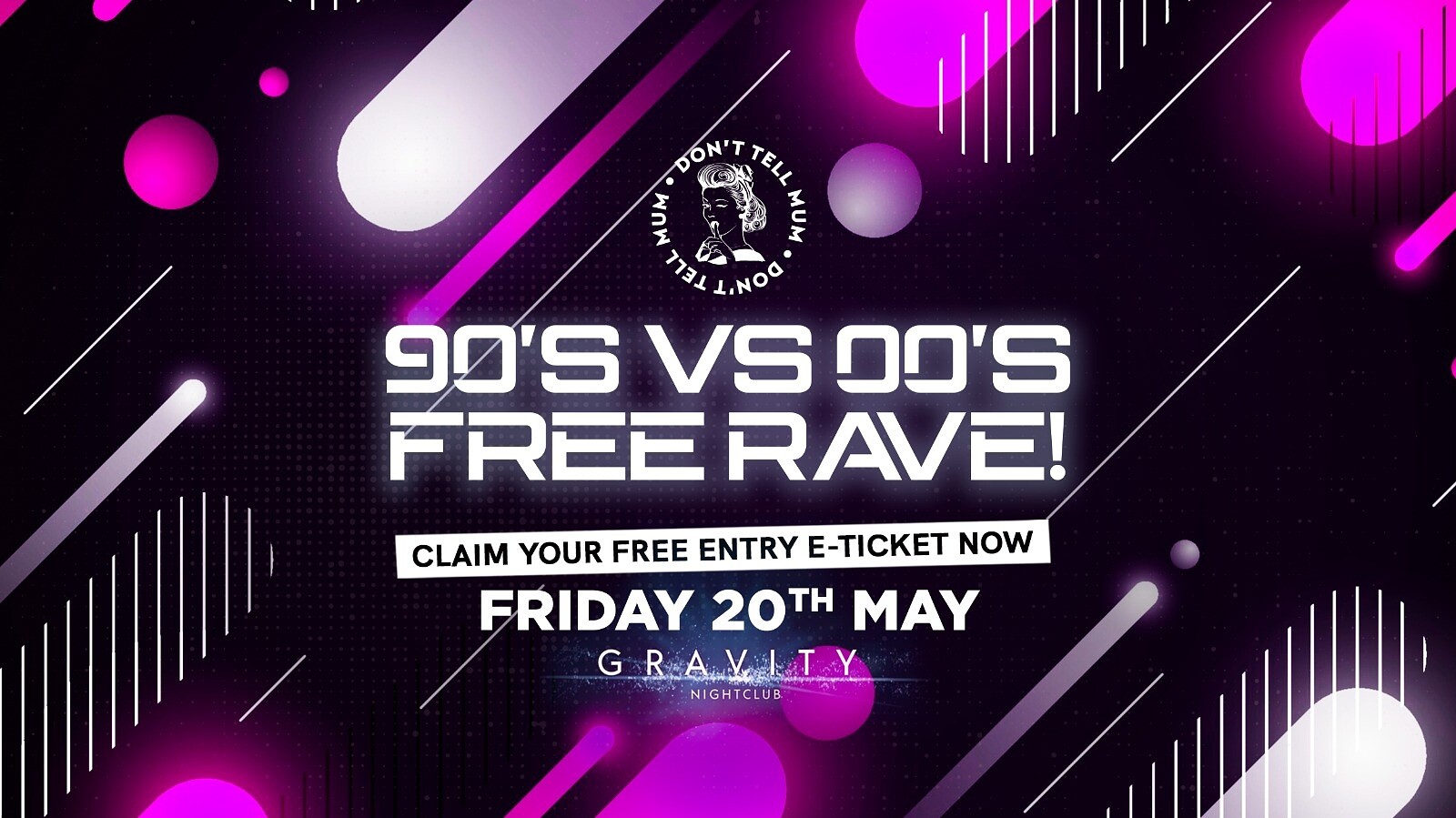 DTM Bristol • 90's vs 00's FREE RAVE at Gravity Bristol