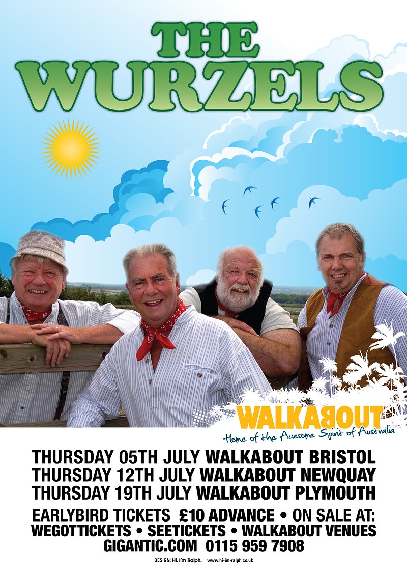 The Wurzels at Walkabout Bristol