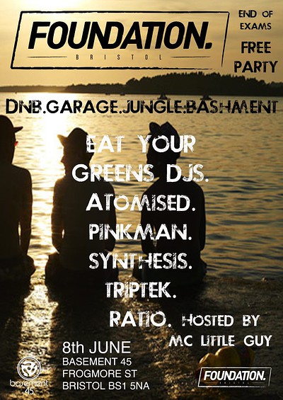 Foundation:bristolvscafebass at Basement 45