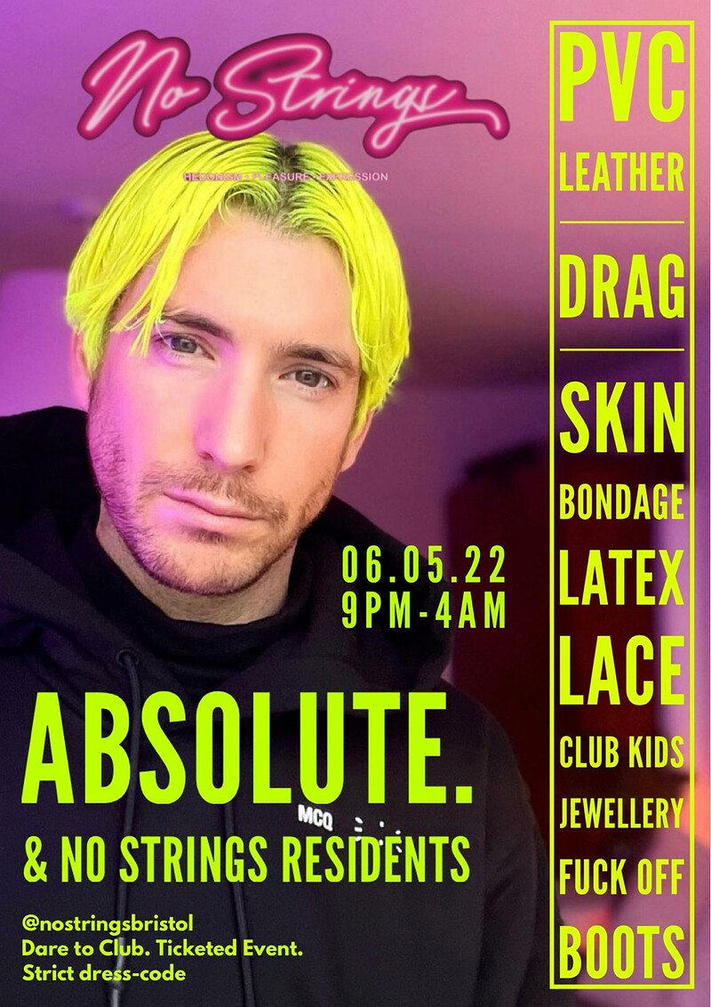 No Strings pres. ABSOLUTE at Dare to Club