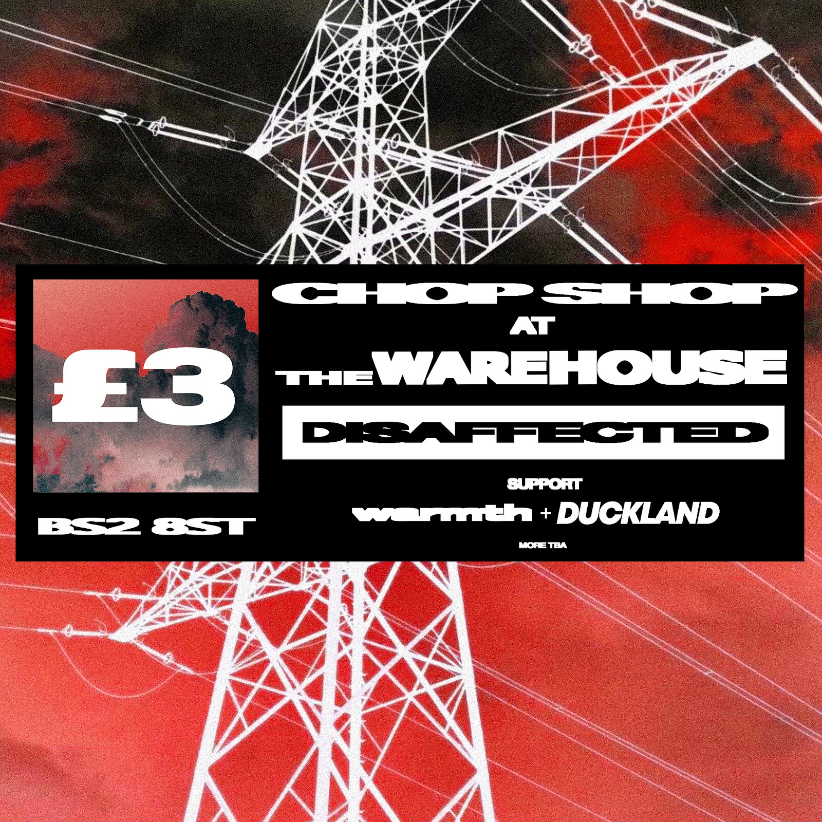 Chop Shop: Warehouse Rave at The Warehouse, BS2 8SF
