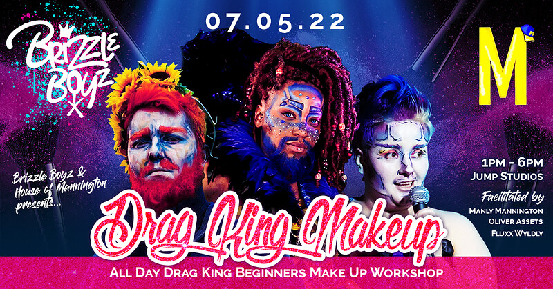 Camp Kingz - Drag King Makeup Workshop at Jump Studio