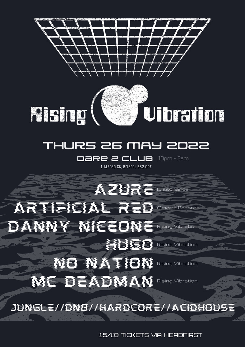 RISING VIBRATION at Dare to Club