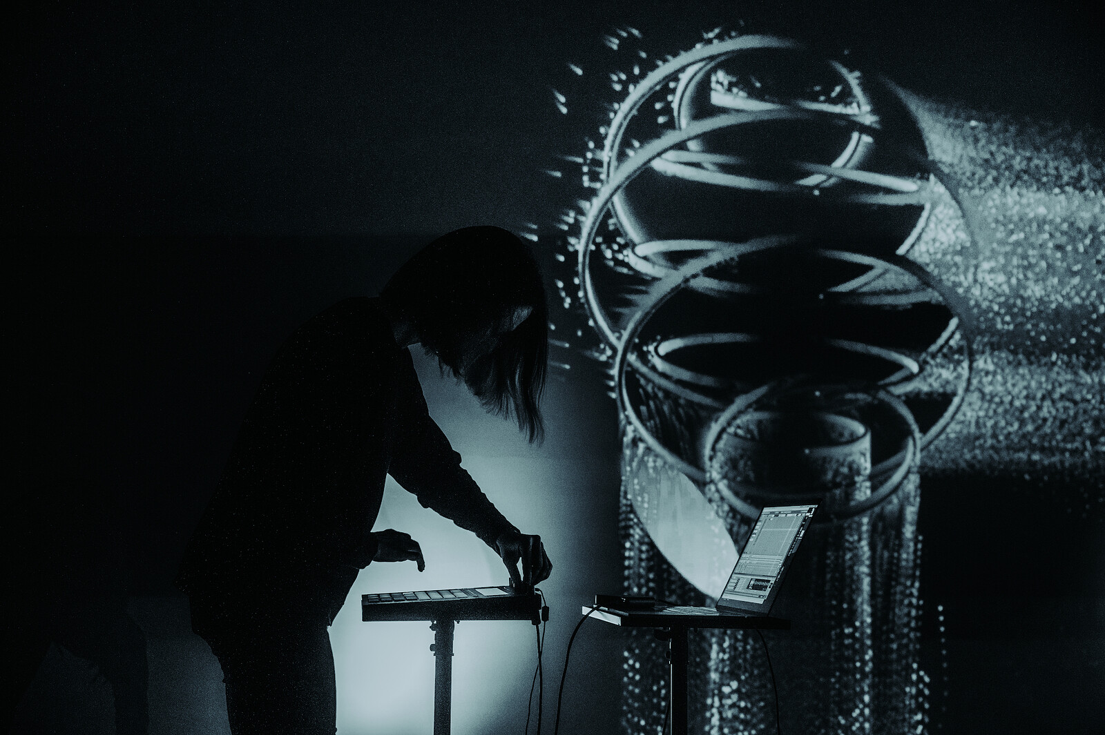 Halina Rice - Immersive set and interactive AV at Strange Brew