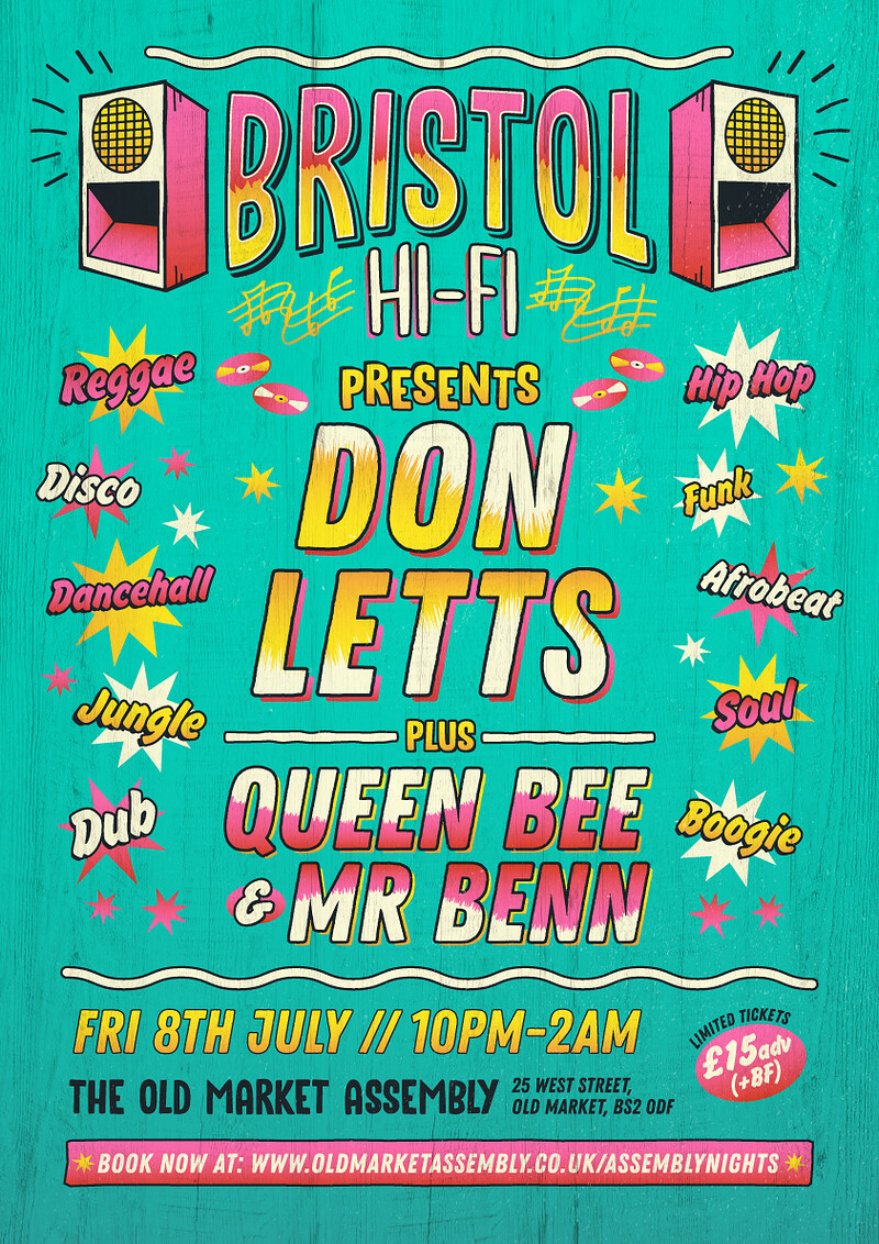 Bristol HiFi with Don Letts at The Old Market Assembly