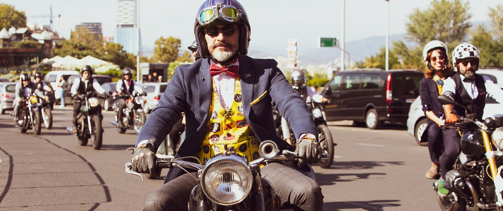 The Distinguished Gentleman's Ride at The Orchard Coffee and Co
