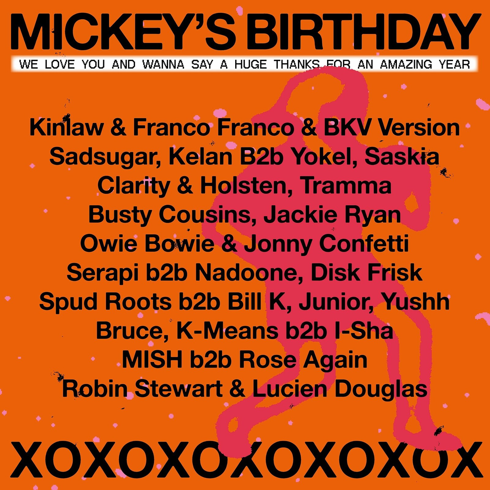 Mickey Zoggs Flippin B Day at Mickey Zoggs