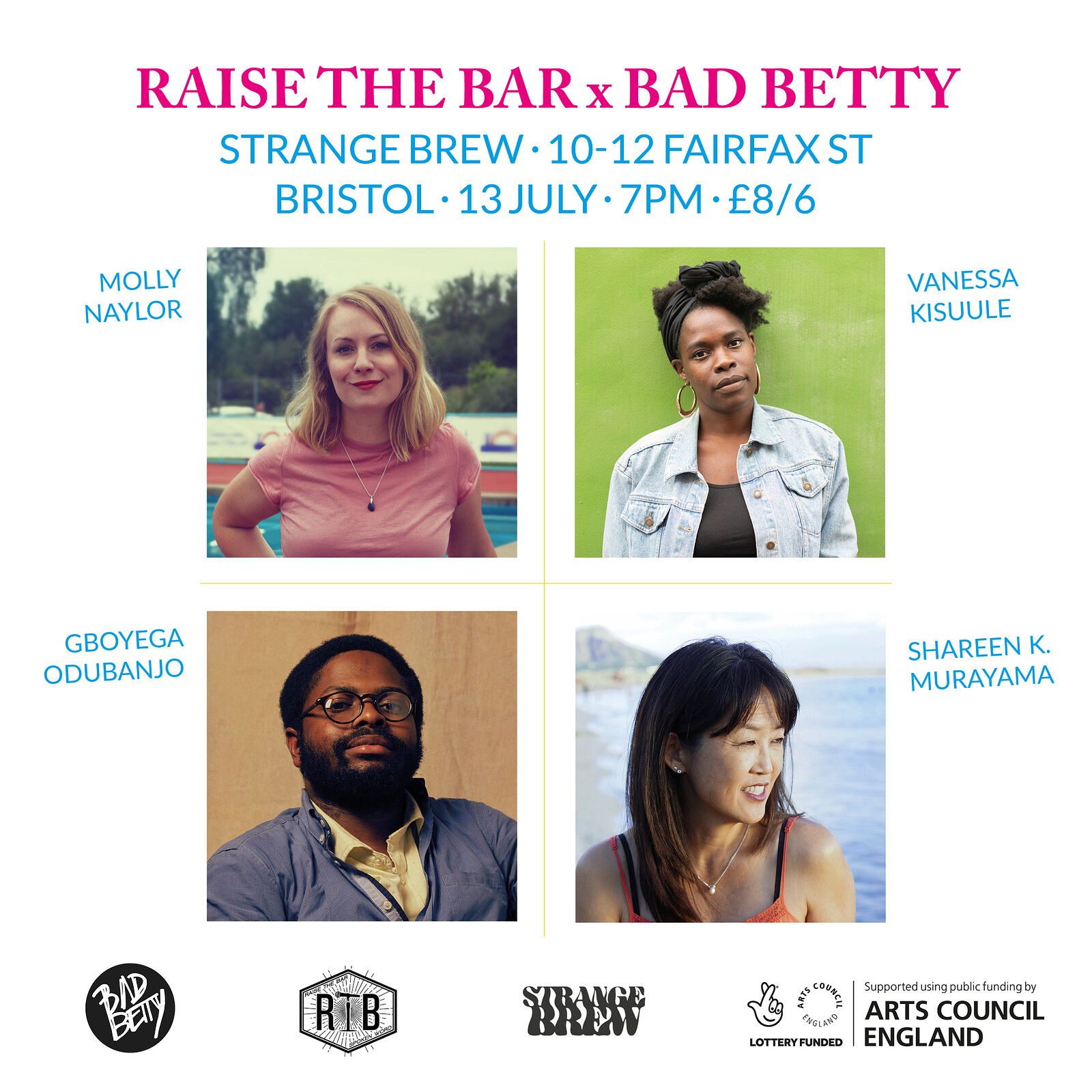 Raise the Bar x Bad Betty Press at Strange Brew