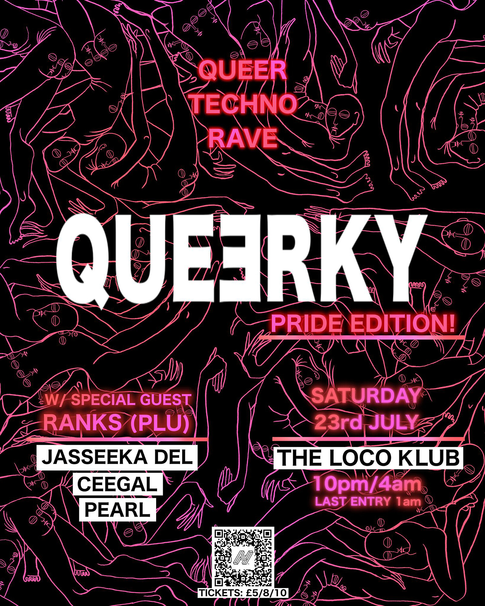QUEERKY Pride Edition w// RANKS at Loco Klub