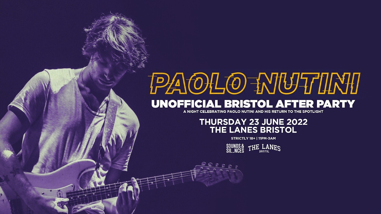 Paolo Nutini Unofficial Bristol After Party at The Lanes