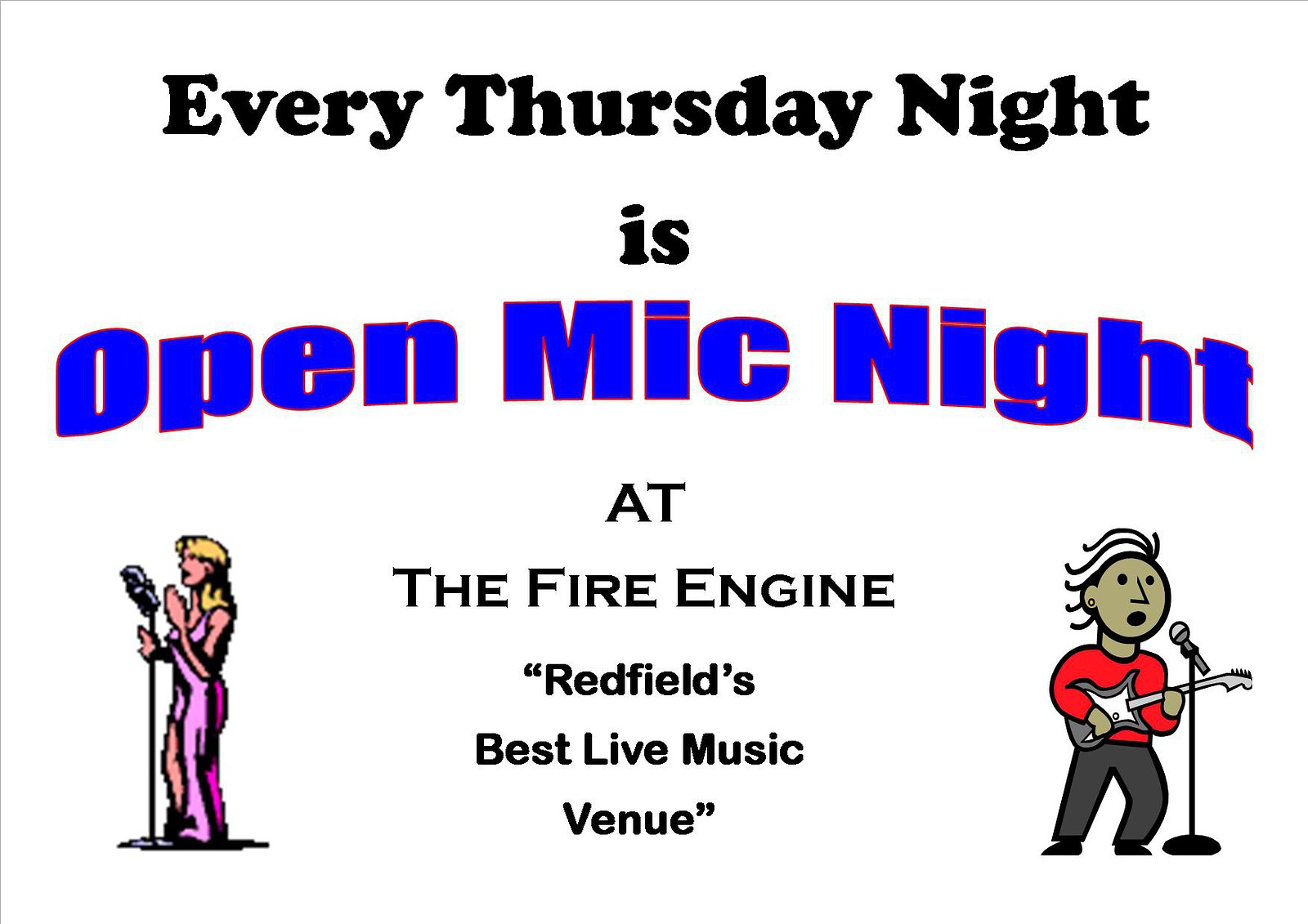 Open Mic Night at The Fire Engine