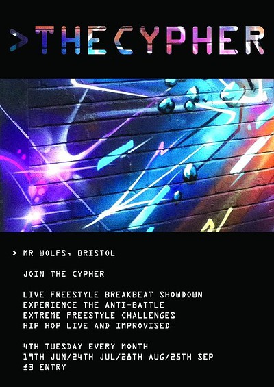 Cypher at Mr Wolfs