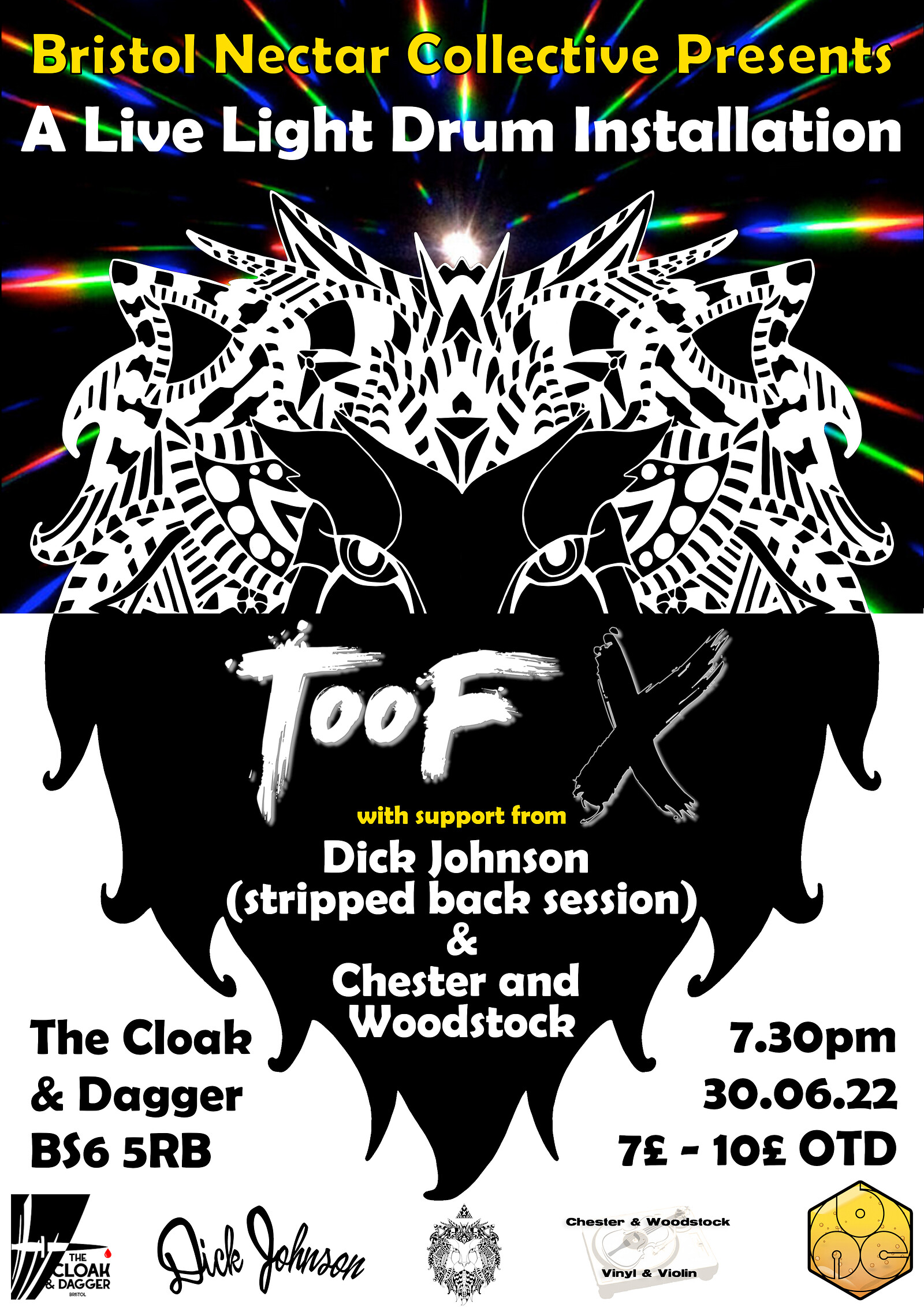 TooF X  + BNC support at The Cloak and Dagger