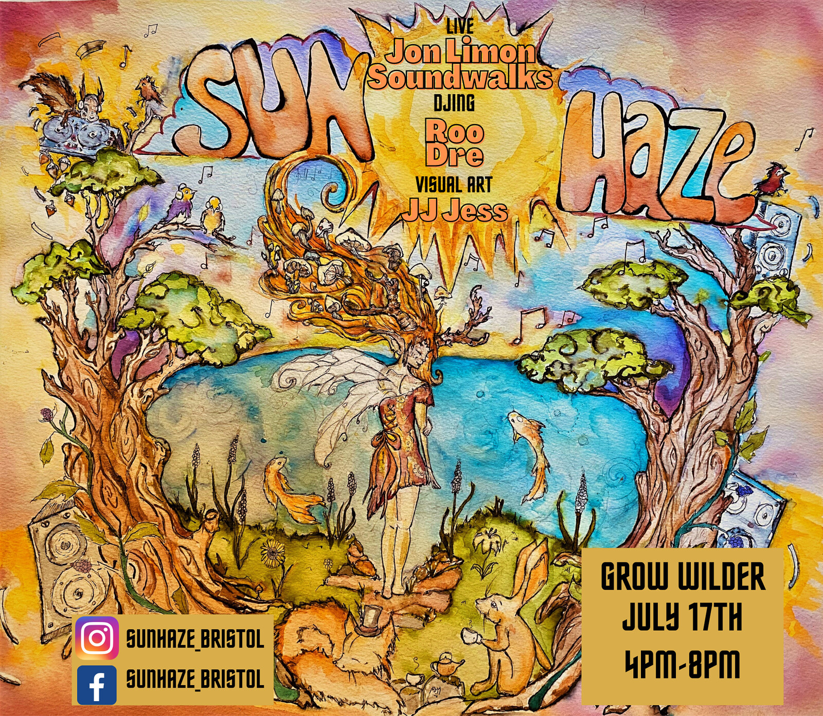 Sunhaze #2- Ethereal Forest at Grow Wilder