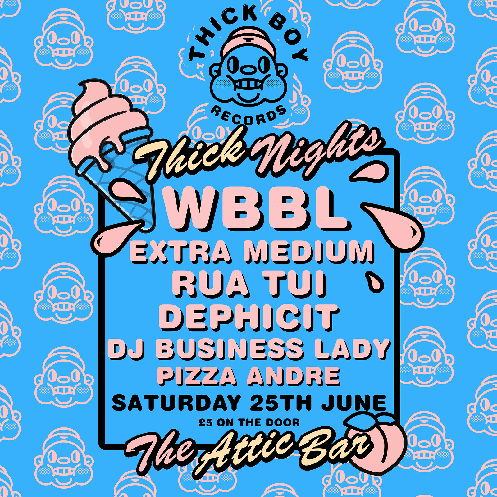 Thick Boy Records Presents: at The Attic Bar