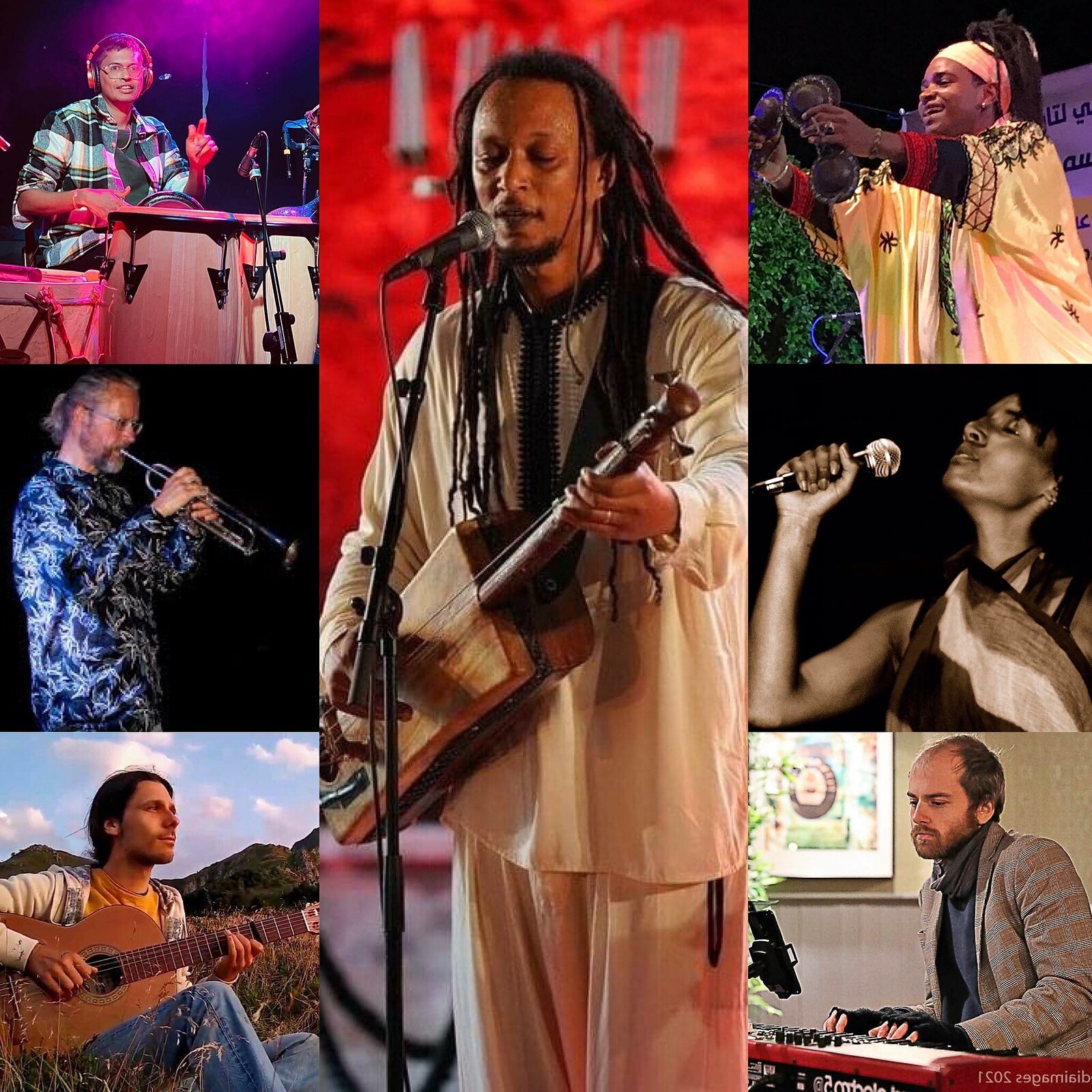 Mohamed Errebbaa Gnawa Experience at Cotham Parish Church: BS6 6DR.