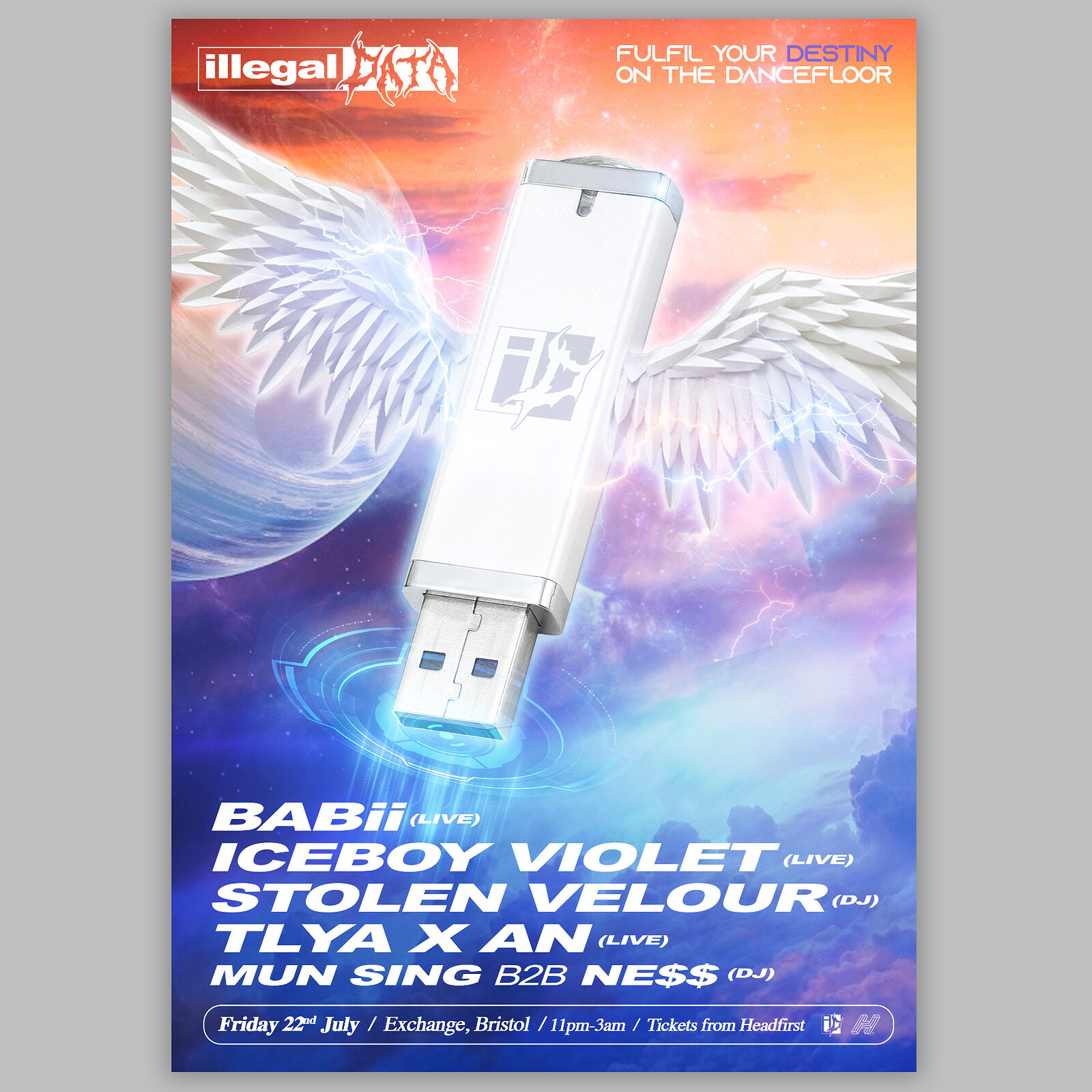Illegal Data #15: BABii / Iceboy Violet & more.. at Exchange