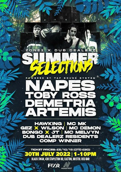 Summer Selections at The Black Swan