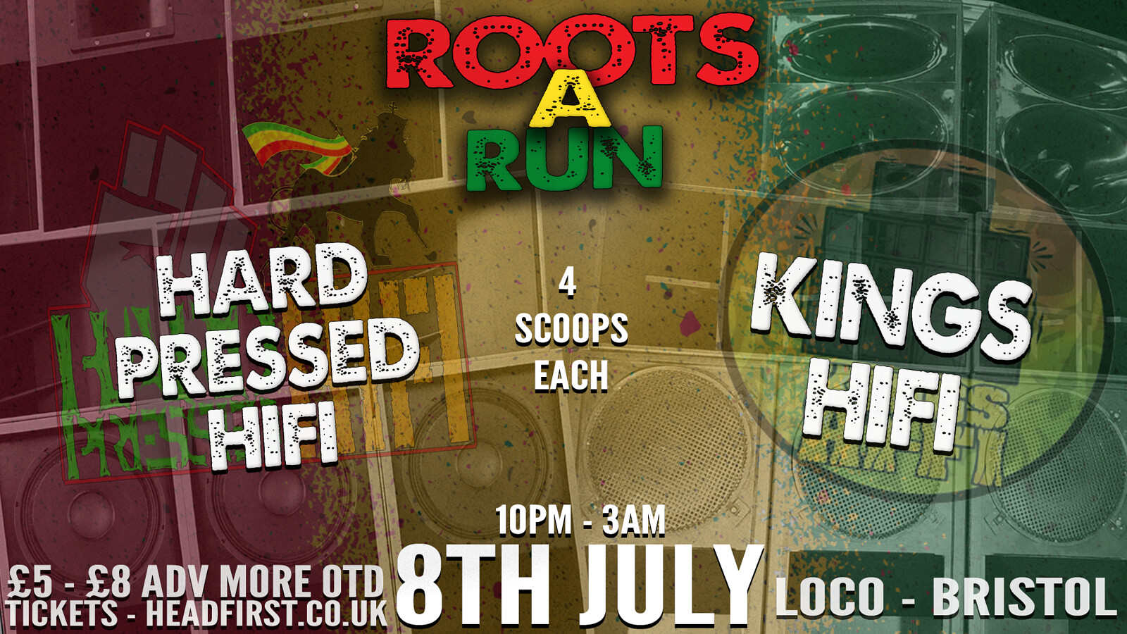 Roots A Run Sound Sessions at Loco Klub
