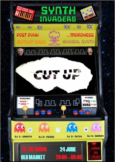 Cut Up at To The Moon